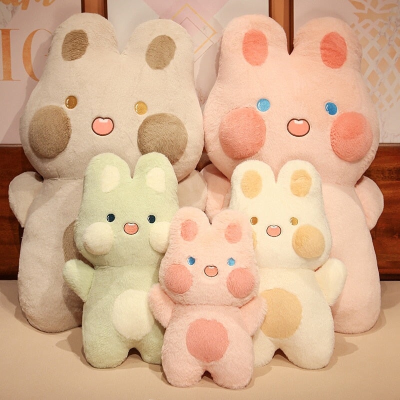 Dudu the Bunny Plush Crew-Enchanted peach