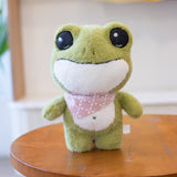 Finley the Mini Frog Plushie Collection-Enchanted peach