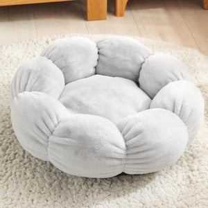 Flower Shaped Cat Bed-Enchanted peach