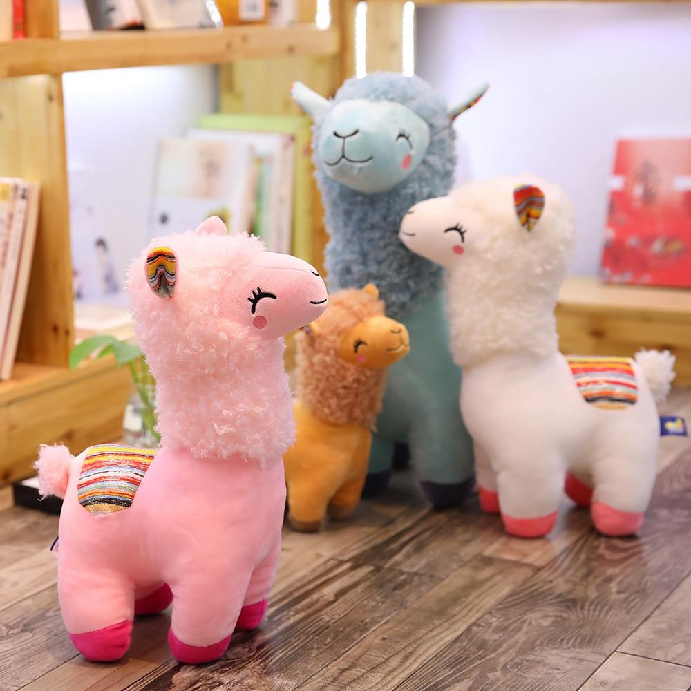 Fluffy Alpaca Family-Enchanted peach