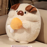 Fluffy Chubby Dog & Cat Plushies-Enchanted peach