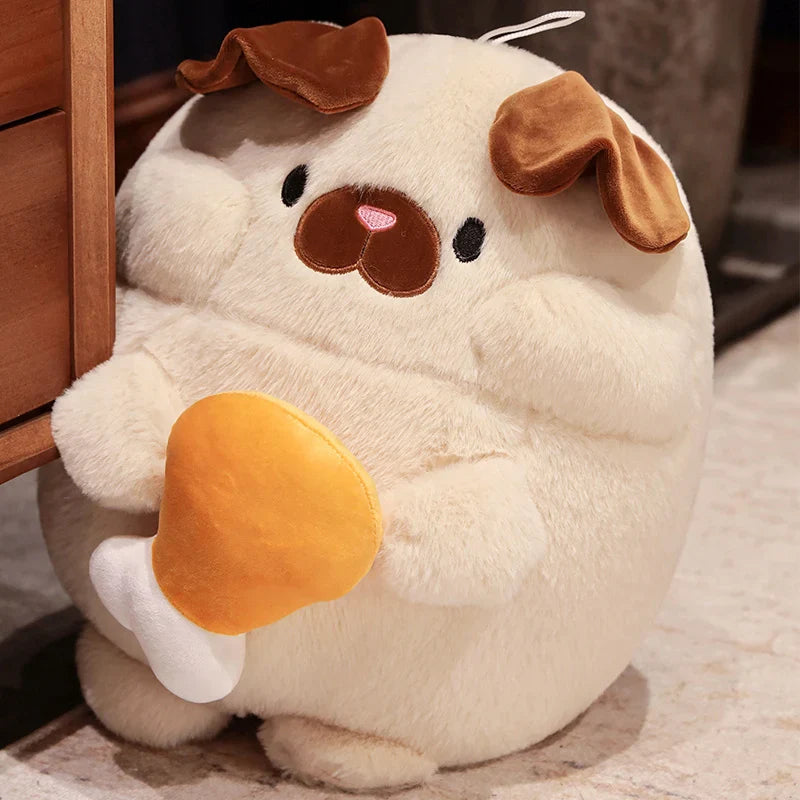 Fluffy Chubby Dog & Cat Plushies-Enchanted peach