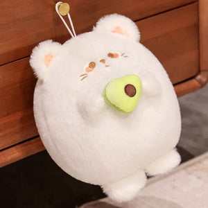 Fluffy Chubby Dog & Cat Plushies-Enchanted peach