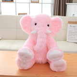 Fluffy Elephant Family-Enchanted peach