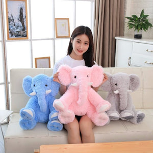 Fluffy Elephant Family-Enchanted peach