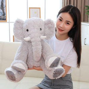 Fluffy Elephant Family-Enchanted peach