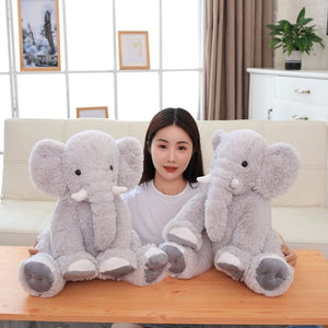 Fluffy Elephant Family-Enchanted peach