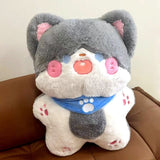 Fluffy Kawaii Cat Squad Plushies-Enchanted peach