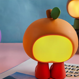 Fortune Lucky Fruit LED Night Light Collection-Enchanted peach