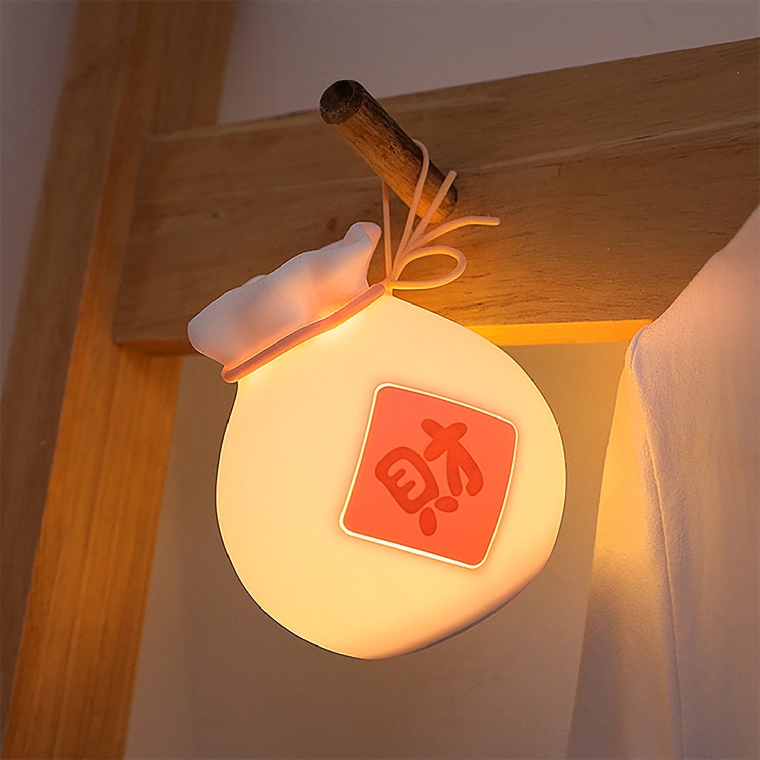 Fortune Lucky Fruit LED Night Light Collection-Enchanted peach