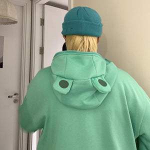 Frog Hood Hoodie *EXCLUSIVE*-Enchanted peach