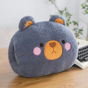 Fuzzy Forest Buddy Handwarmer Plushie Collection | Limited Stock-Enchanted peach