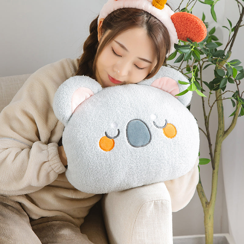 Fuzzy Forest Buddy Handwarmer Plushie Collection | Limited Stock-Enchanted peach