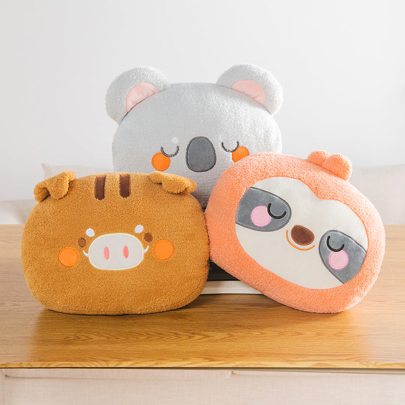 Fuzzy Forest Buddy Handwarmer Plushie Collection | Limited Stock-Enchanted peach