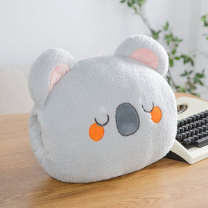 Fuzzy Forest Buddy Handwarmer Plushie Collection | Limited Stock-Enchanted peach