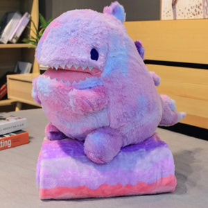 Fuzzy Galaxy Rex Plushie-Enchanted peach