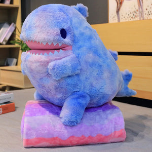 Fuzzy Galaxy Rex Plushie-Enchanted peach