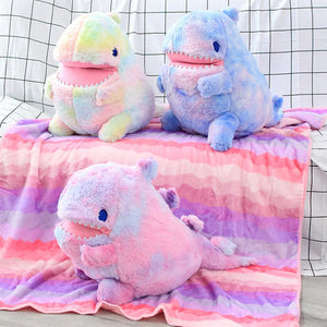 Fuzzy Galaxy Rex Plushie-Enchanted peach