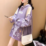 Gemini Dream Illustration Part-Cotton Hoodie