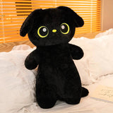 Giant Kawaii Ginger Black Gray Doll-Shape Dog Plushies-Enchanted peach