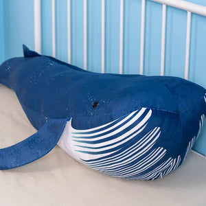 Giant Starry Humpback Whale Plushie-Enchanted peach