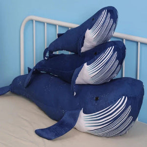 Giant Starry Humpback Whale Plushie-Enchanted peach