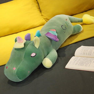 Giant Unicorn Body Pillow Plushies-Enchanted peach