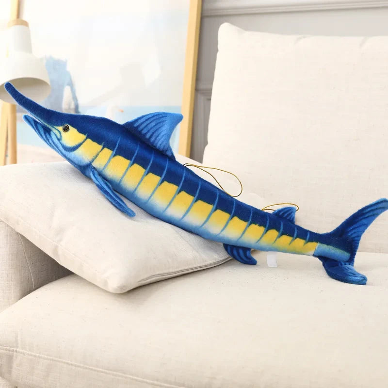 Giant Yellowfin Tuna Plushies-Enchanted peach