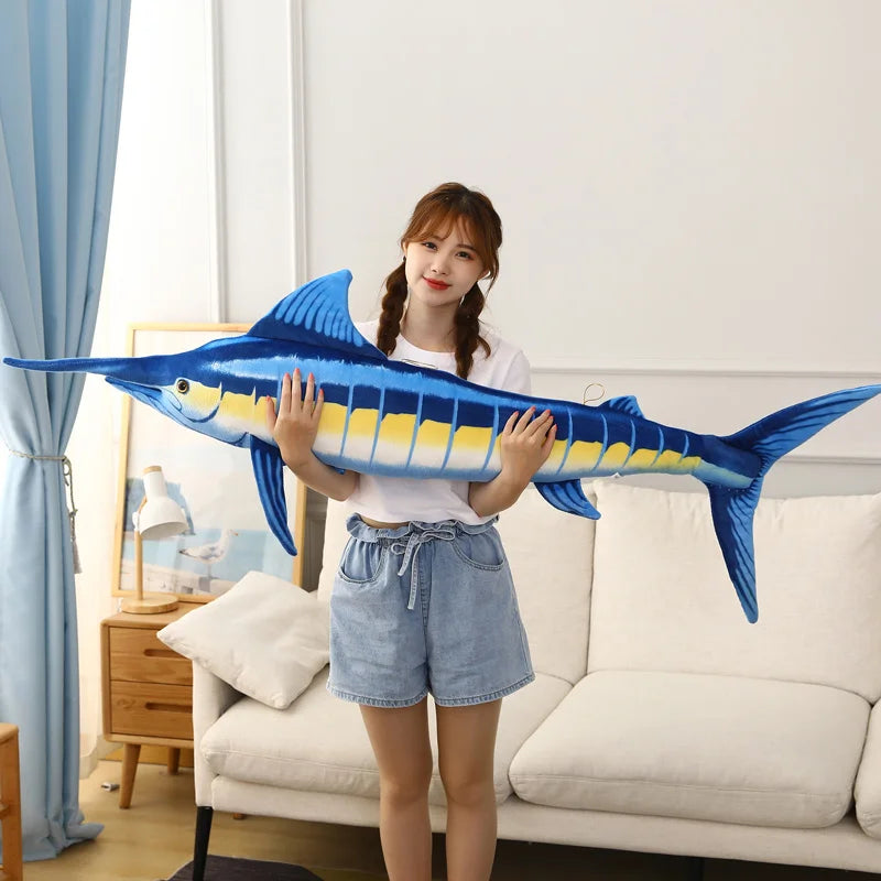 Giant Yellowfin Tuna Plushies-Enchanted peach