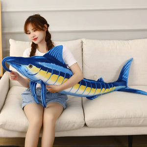 Giant Yellowfin Tuna Plushies-Enchanted peach