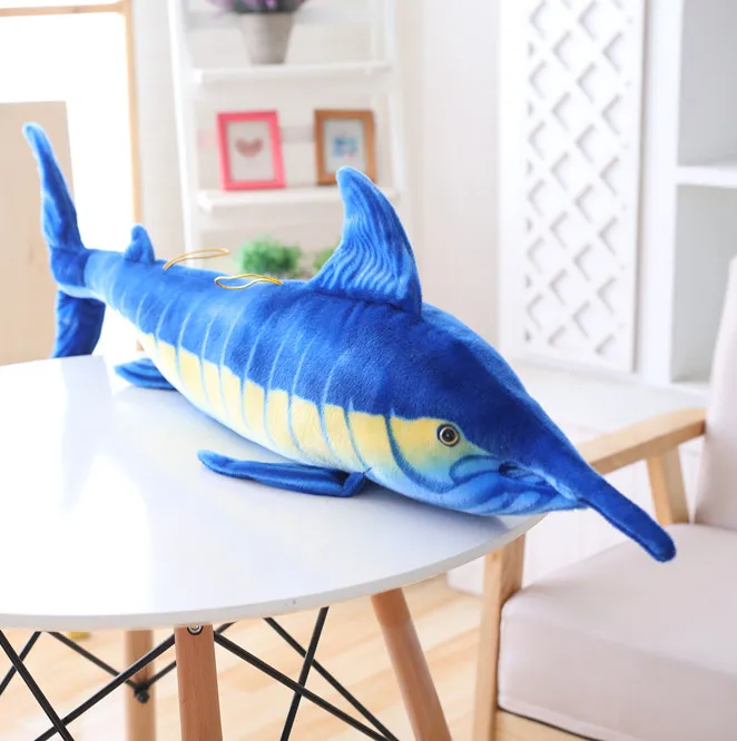 Giant Yellowfin Tuna Plushies-Enchanted peach