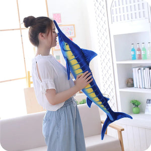 Giant Yellowfin Tuna Plushies-Enchanted peach