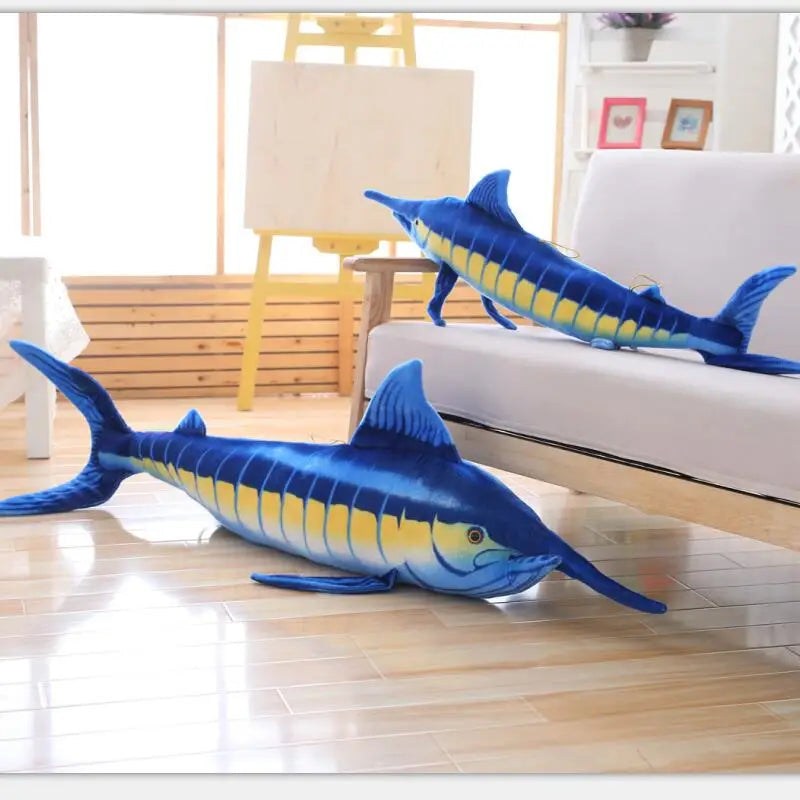 Giant Yellowfin Tuna Plushies-Enchanted peach