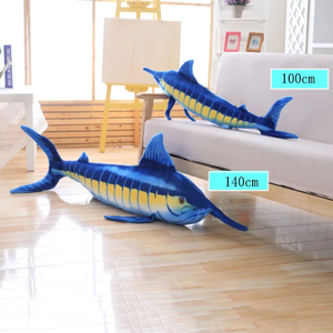 Giant Yellowfin Tuna Plushies-Enchanted peach