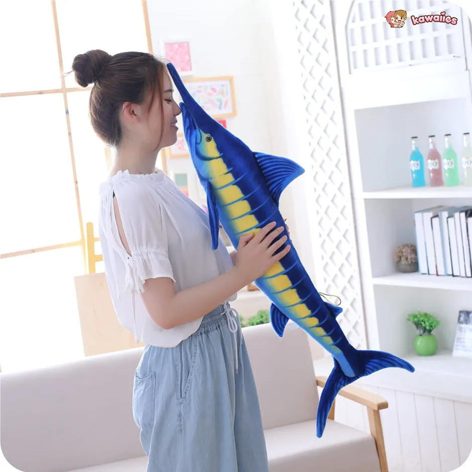 Giant Yellowfin Tuna Plushies-Enchanted peach