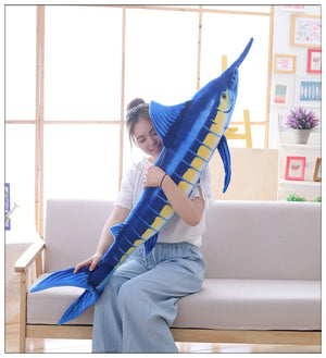 Giant Yellowfin Tuna Plushies-Enchanted peach