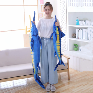 Giant Yellowfin Tuna Plushies-Enchanted peach