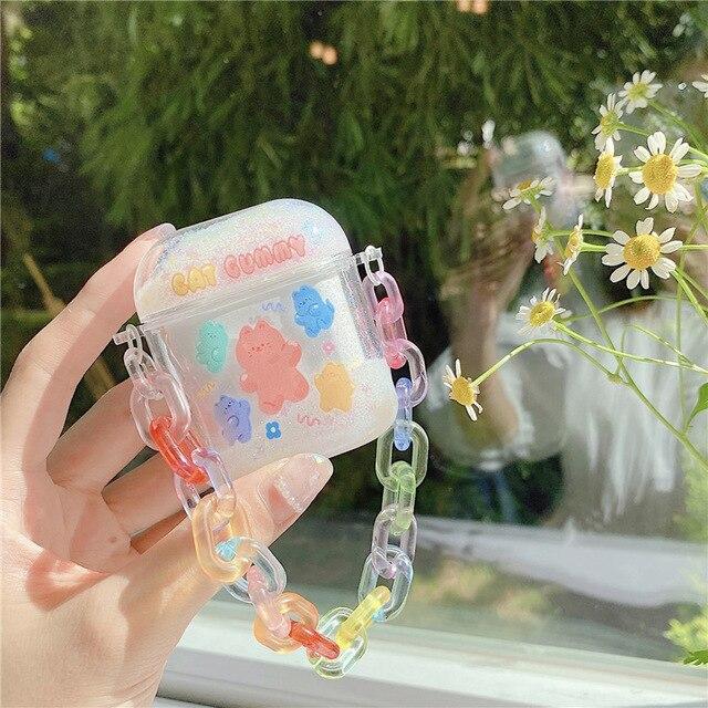 Glitter Fairies Airpods Case (1&2&Pro)-Enchanted peach