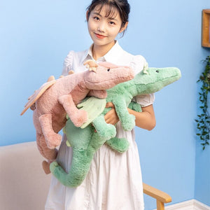 Gōkin the Mighty Dragon Clan Plushies-Enchanted peach