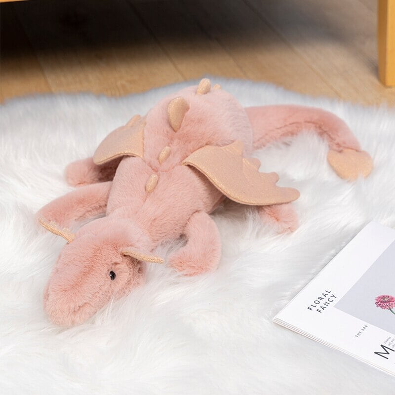 Gōkin the Mighty Dragon Clan Plushies-Enchanted peach