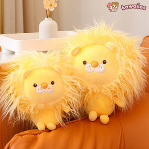 Hairy Little Lion Pride Plush-Enchanted peach