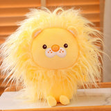 Hairy Little Lion Pride Plush-Enchanted peach