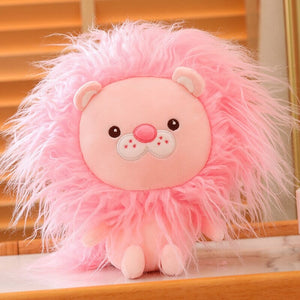 Hairy Little Lion Pride Plush-Enchanted peach