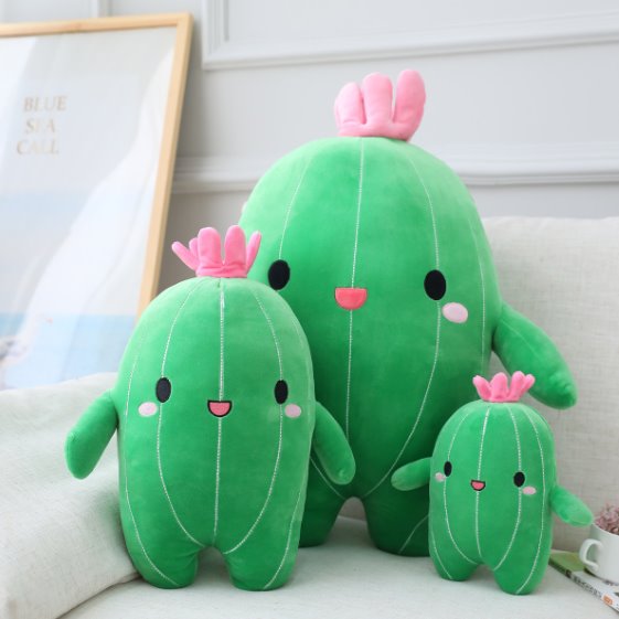 Happy Cactus Friends-Enchanted peach