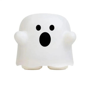 Happy Ghost LED Night Light-Enchanted peach