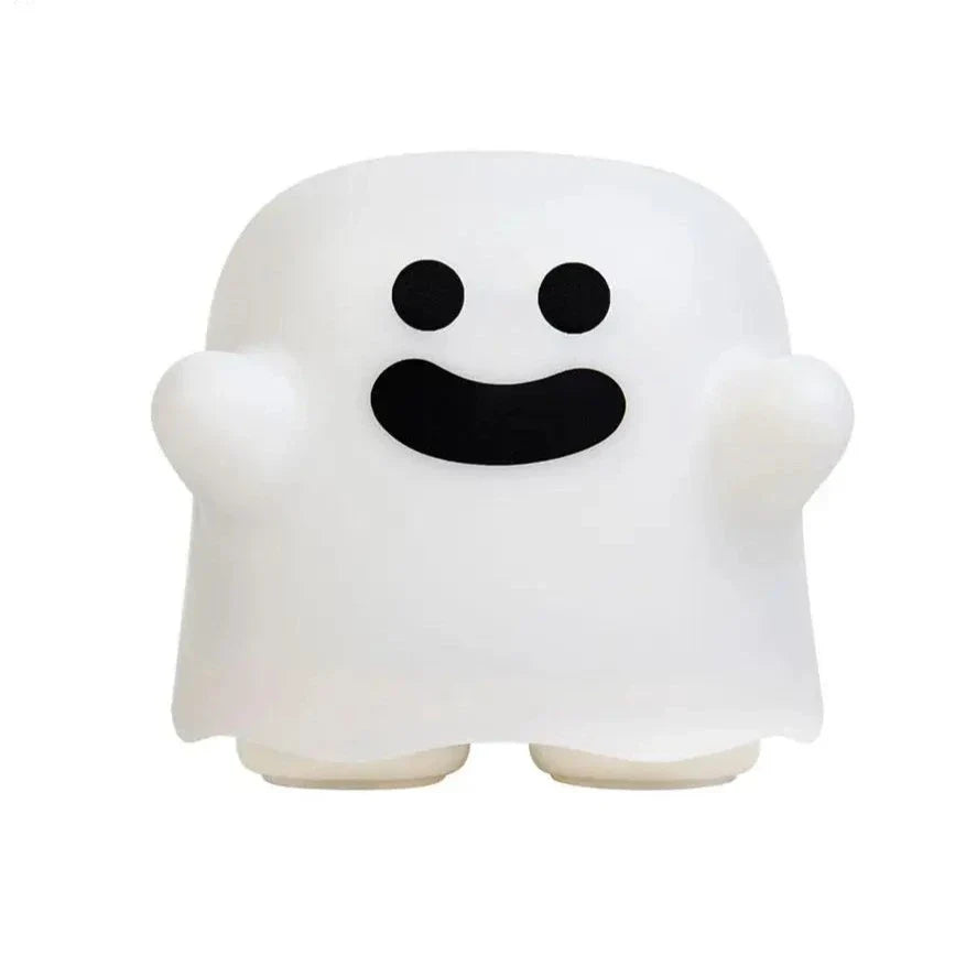 Happy Ghost LED Night Light-Enchanted peach