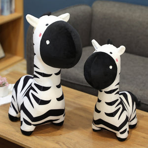 Hiroto the Zebra Plushie-Enchanted peach