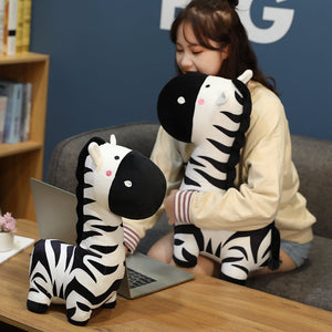 Hiroto the Zebra Plushie-Enchanted peach