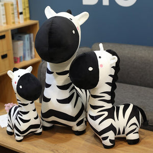 Hiroto the Zebra Plushie-Enchanted peach