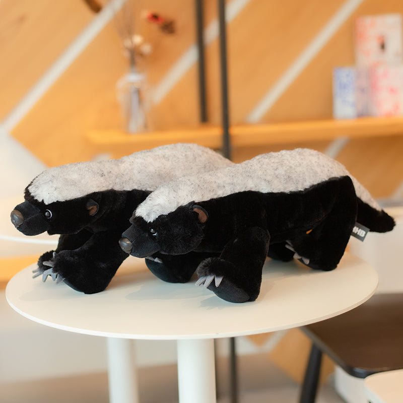 Honey Badger Plushie-Enchanted peach